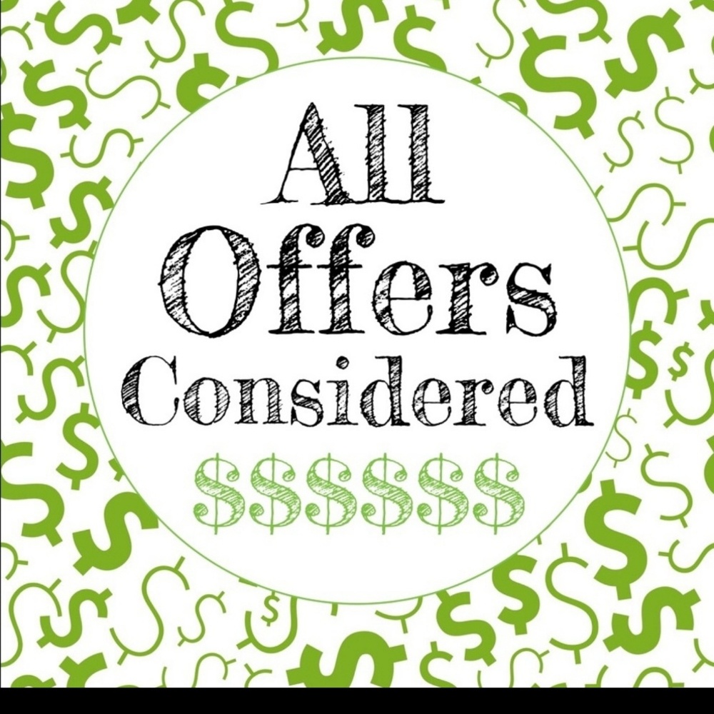 All offers considered